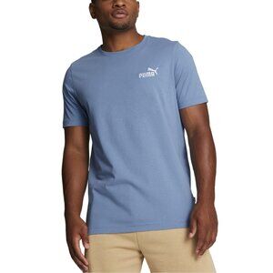 Puma Men Regular fit Short Sleeve T-Shirt Shirt Size XXL Blue Solid